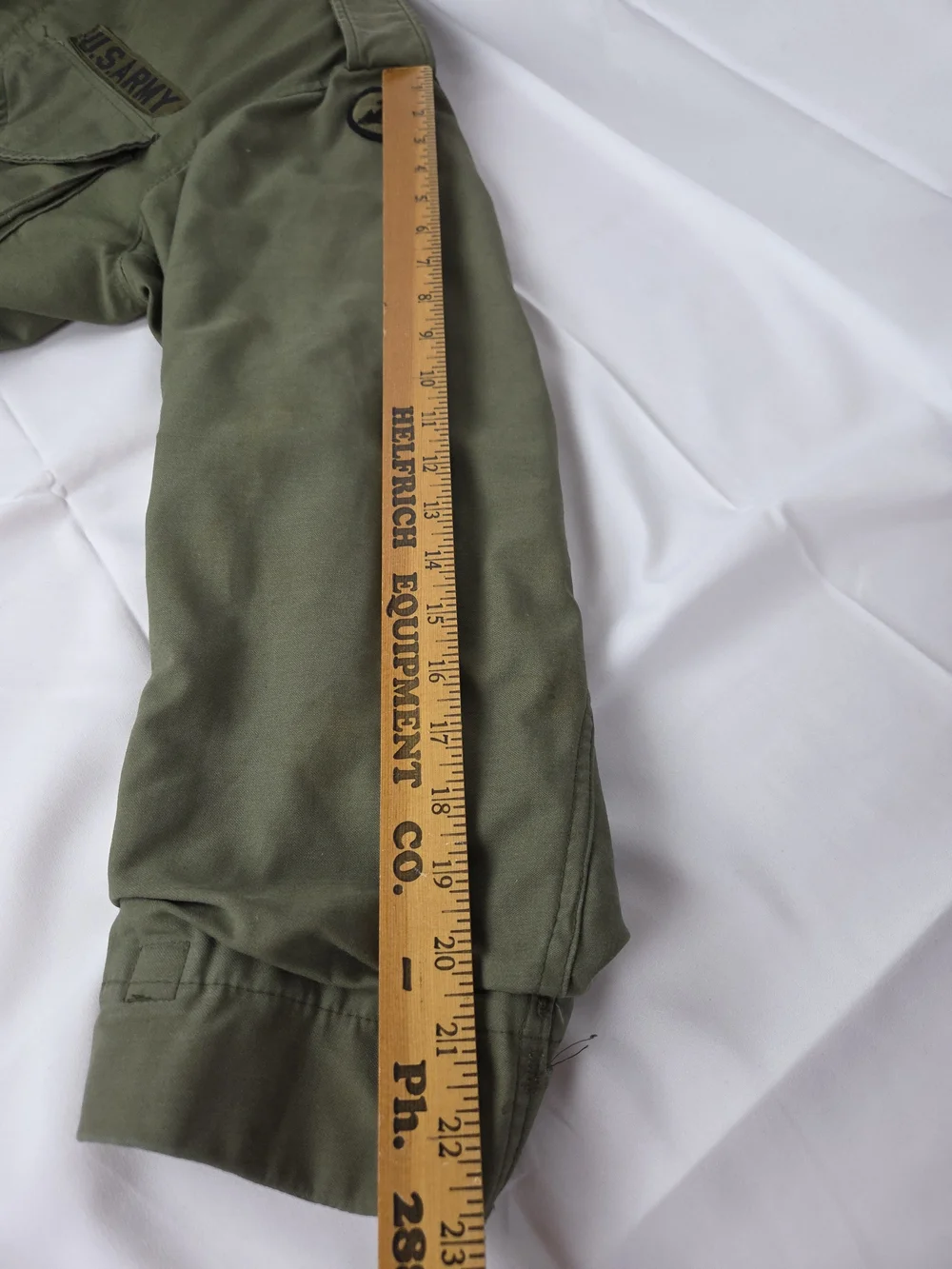 1982...U.S. Army Olive Green M-65 Field Jacket